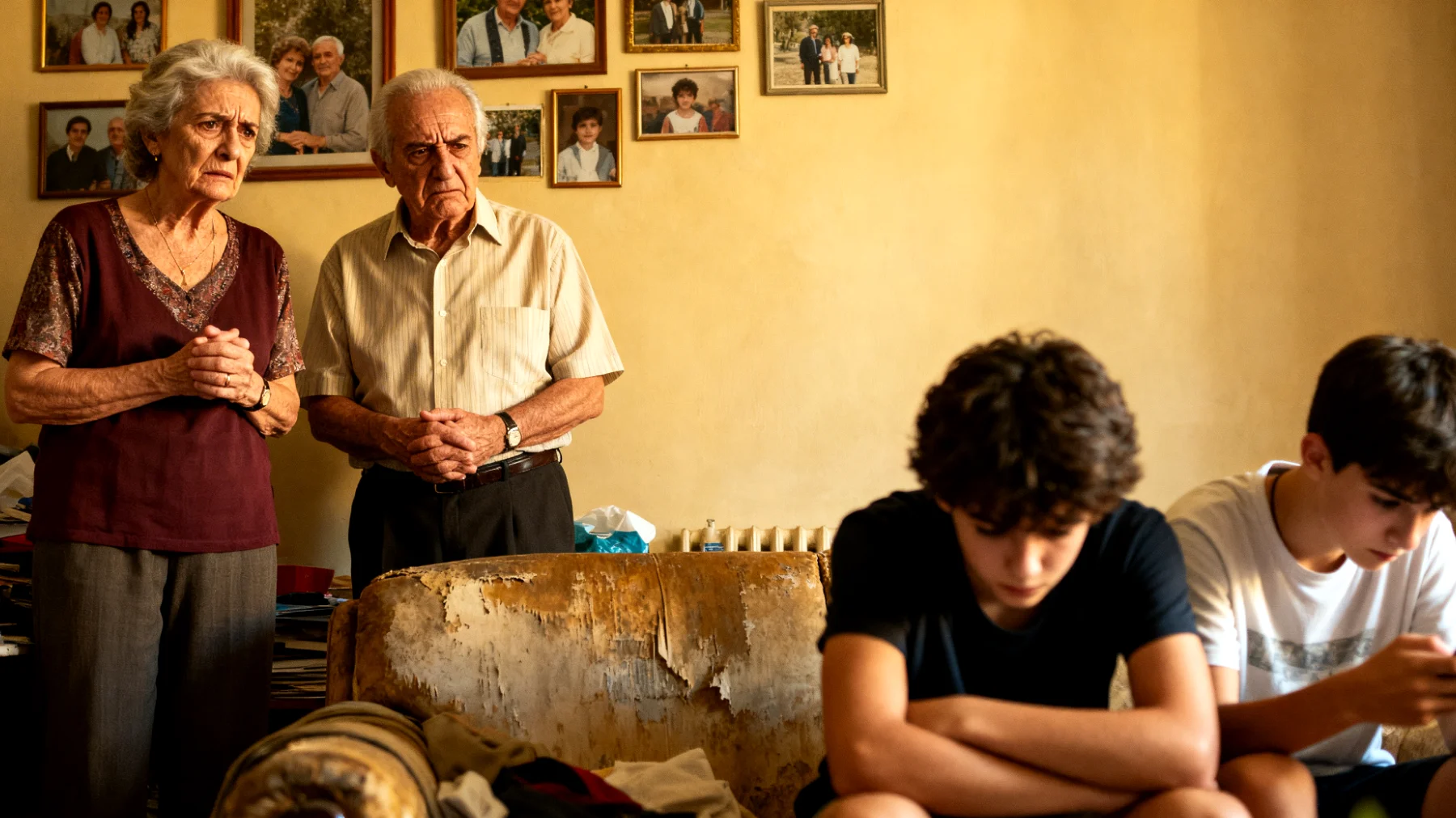 I nonni faticano a gestire il comportamento impulsivo e ribelle dei nipoti adolescenti che non rispettano le loro indicazioni, contestano ogni richiesta e assumono atteggiamenti provocatori e oppositivi durante il tempo trascorso insieme"